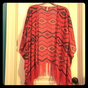 Tribal print wrap